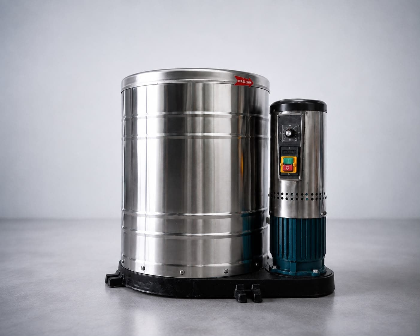 Máquina Centrifugadora de Tenis Modelo SX15 — vista completa con motor y panel de control