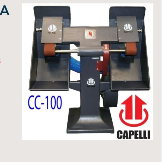 Cardadora de Banda de Lija Doble CC-100