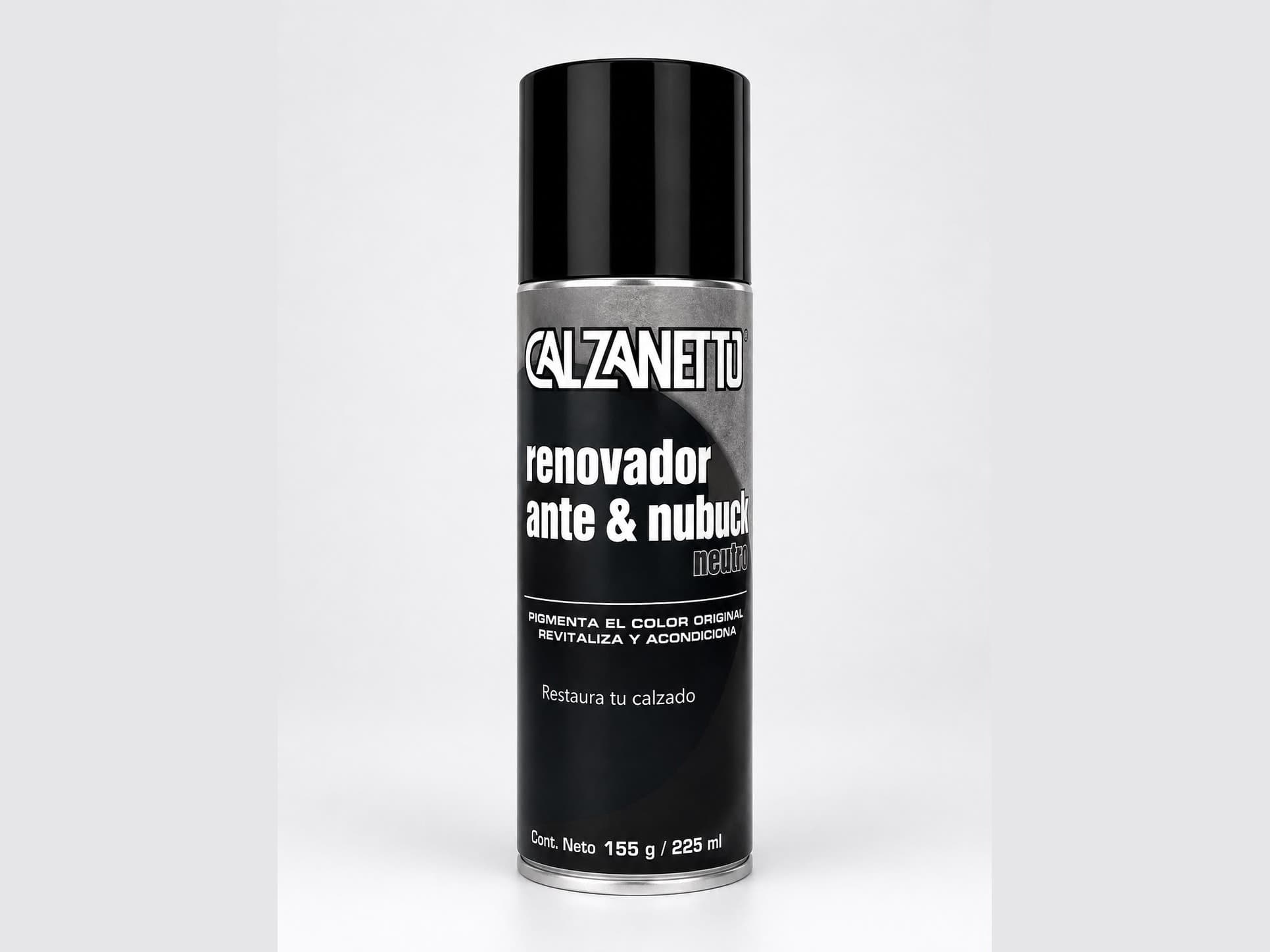 Renovador Ante & Nubuck Negro Calzanetto